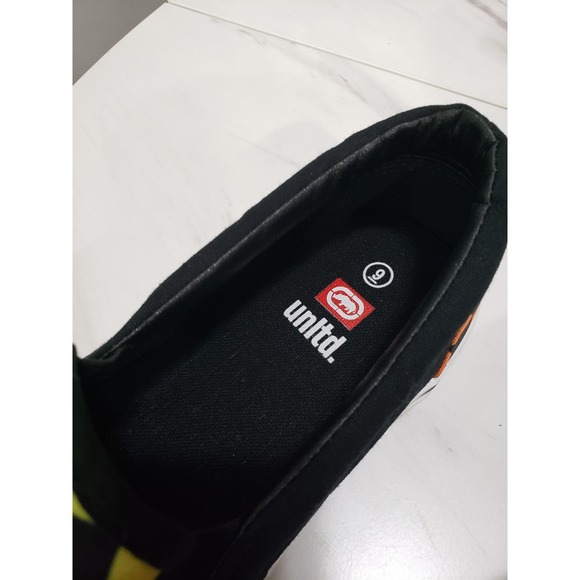 NEW NO BOX Ecko SLIP-ON Checkerboard Shoes‎ Size 9 psychedelic Tie Dye hippie - Picture 6 of 7